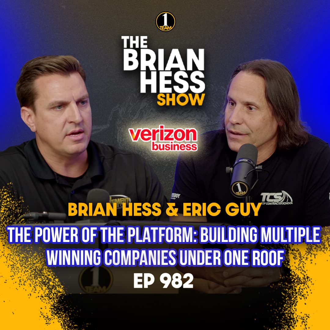 Episode 982 | The Power of the Platform: Building Multiple Winning Companies Under One Roof — The Brian Hess Show cover