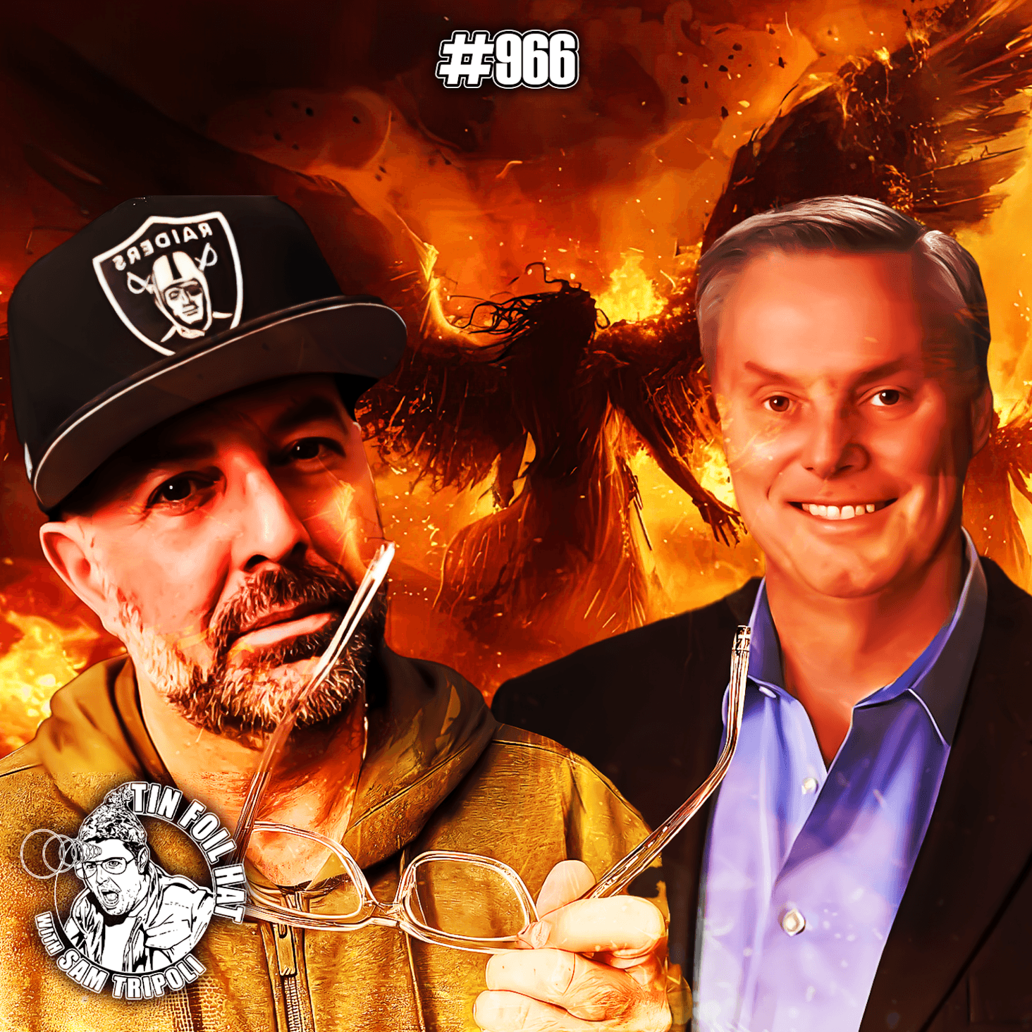 #966: Dragged Down To The Lake Of Fire With Gary Wayne - Tin Foil Hat With Sam Tripoli cover