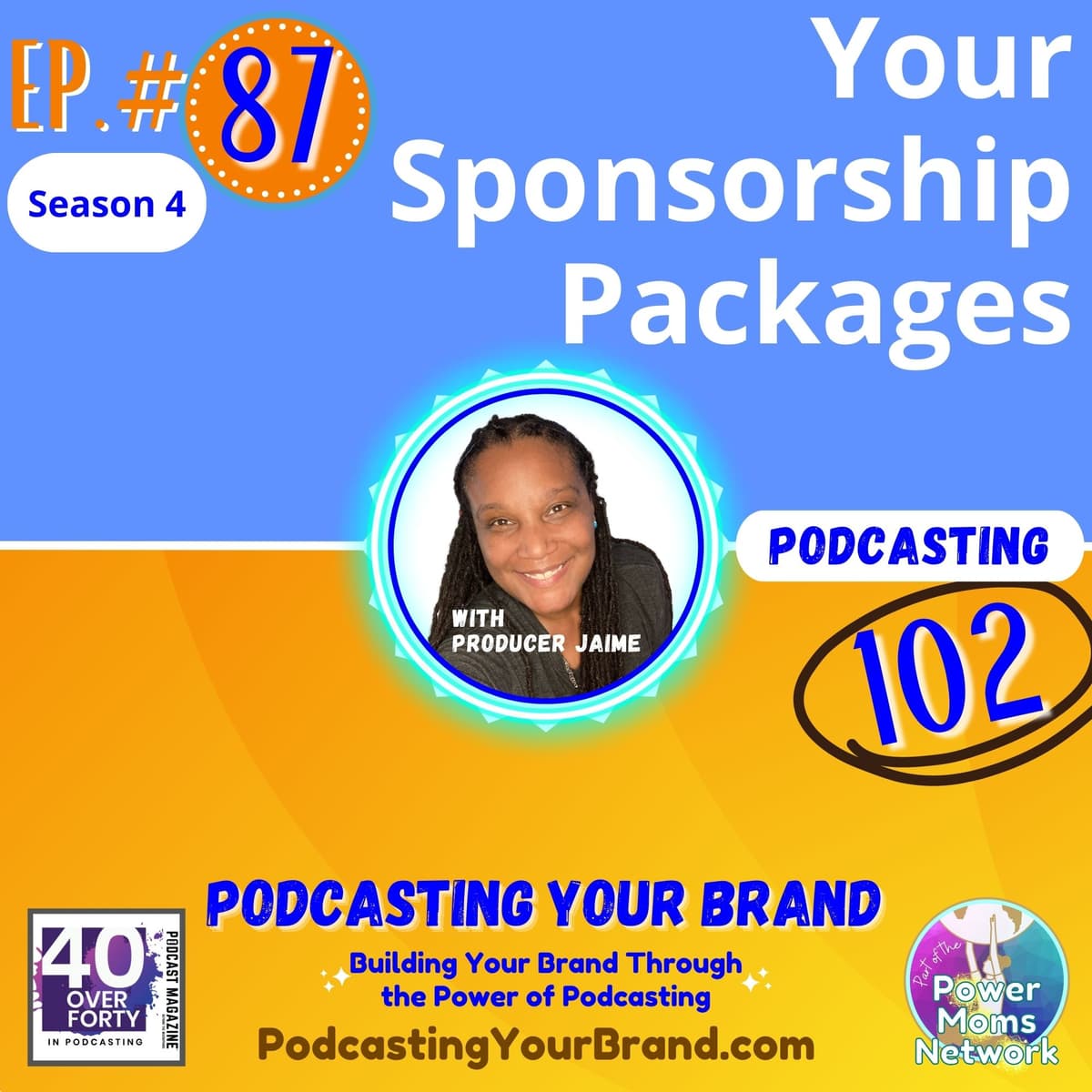 Episode 87: Your Sponsorship Packages (Podcasting 102) - Podcasting Your Brand cover
