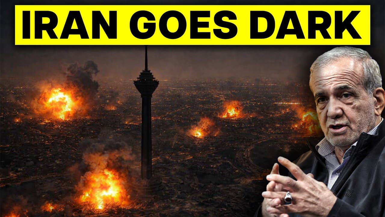 Iran Plunged into Darkness! Israel Cuts Off All Power to Tehran - Business Basics cover