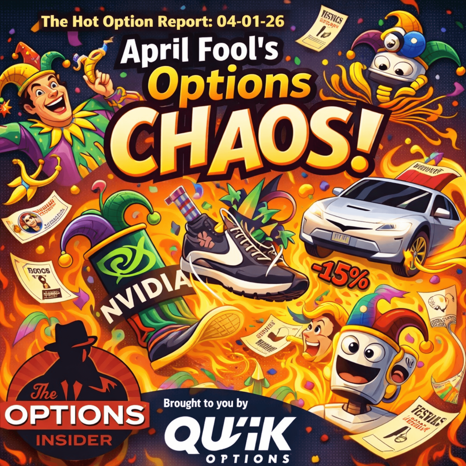 The Hot Options Report: 04-01-26 - The Options Insider Radio Network cover
