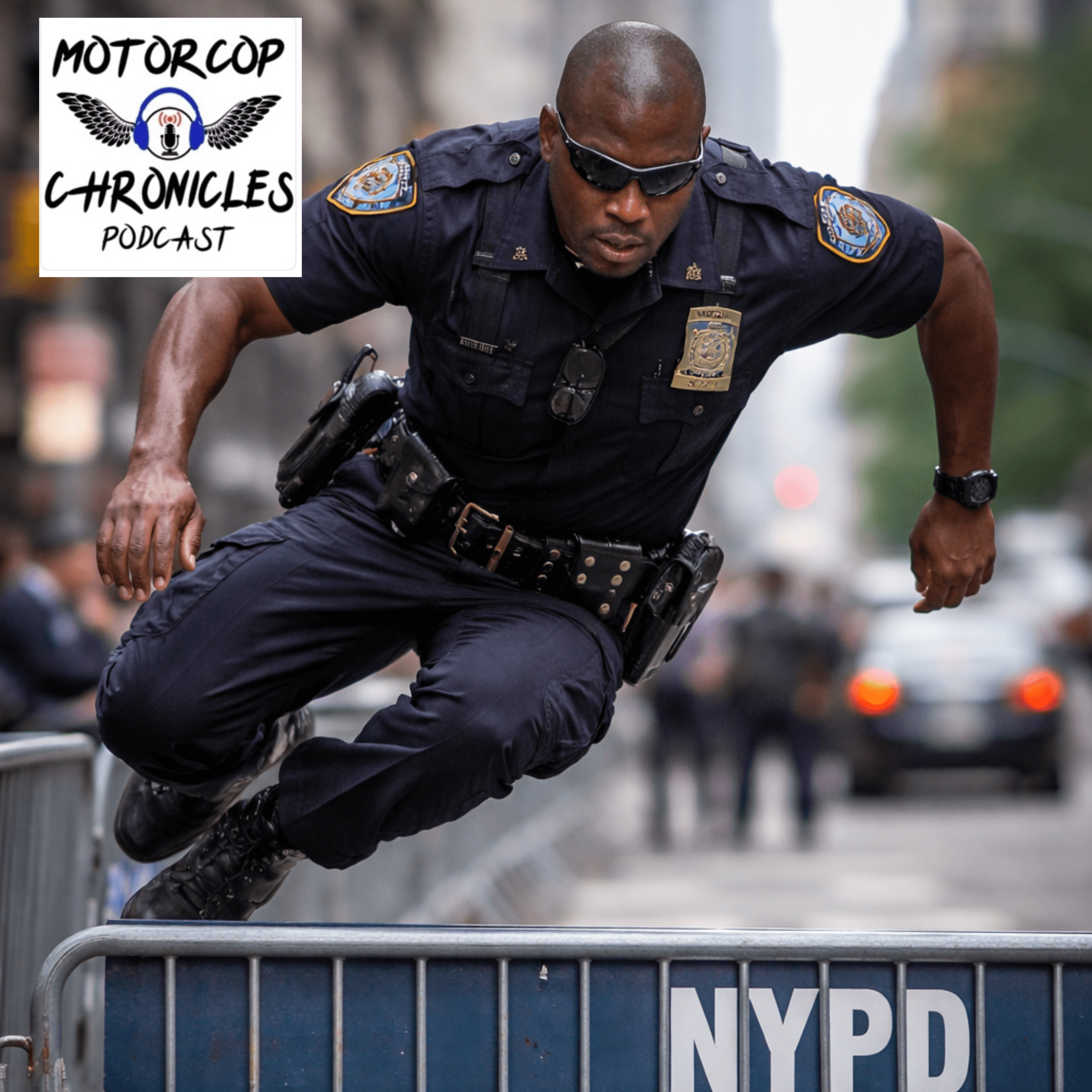 NYPD Sgt. Luis Navarro a Hero, Serial Predators, Laken Snelling Arrested - Motorcop Chronicles Podcast cover
