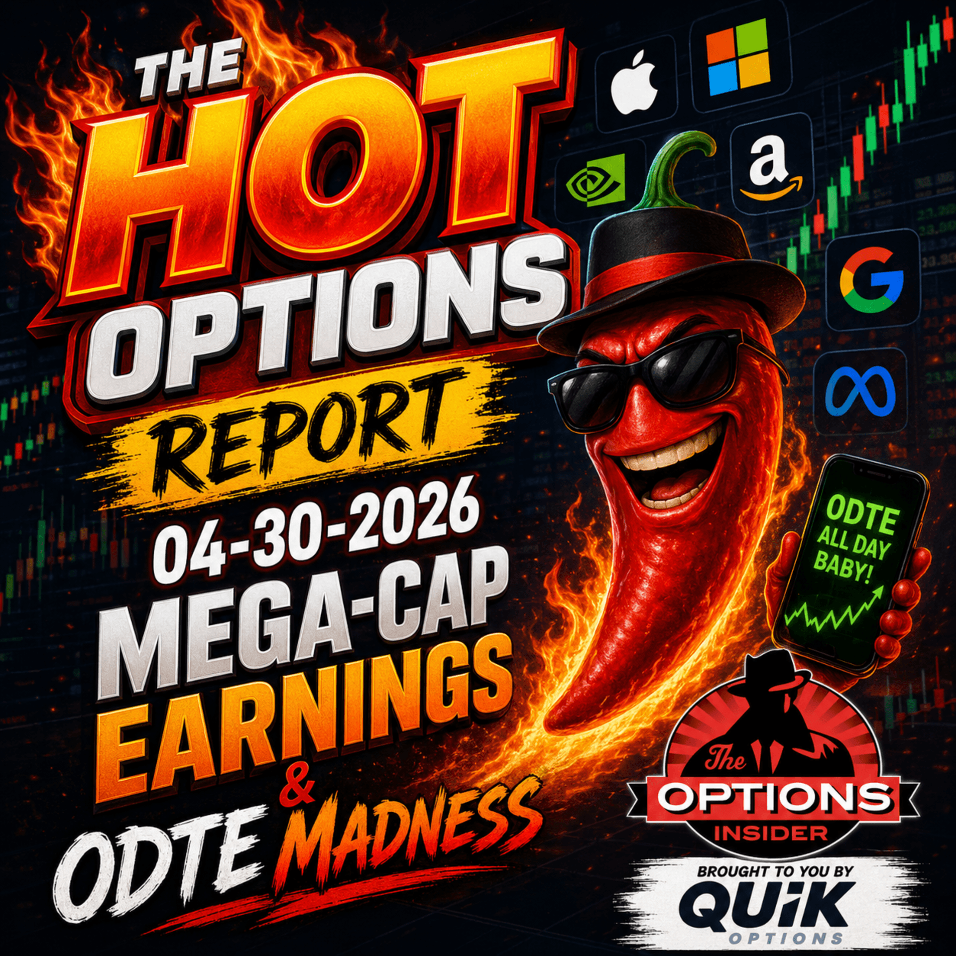 The Hot Options Report: 04-30-2026 - The Options Insider Radio Network cover