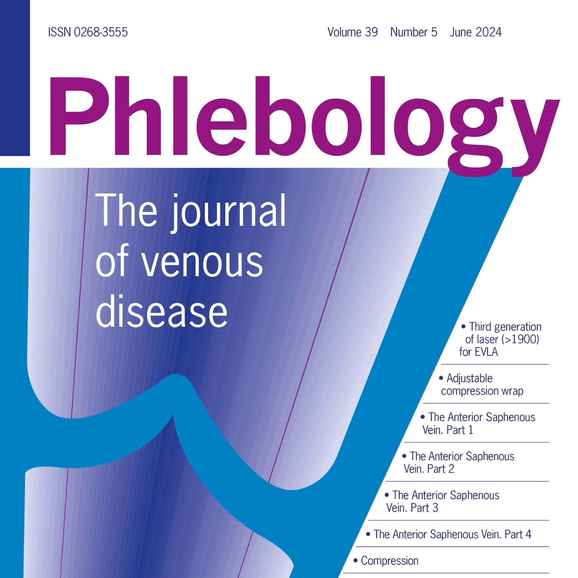 Phlebology: The Journal of Venous Disease cover