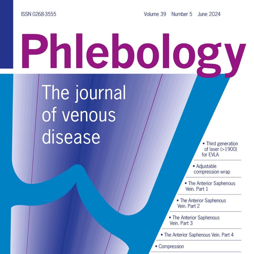 Phlebology: The Journal of Venous Disease cover