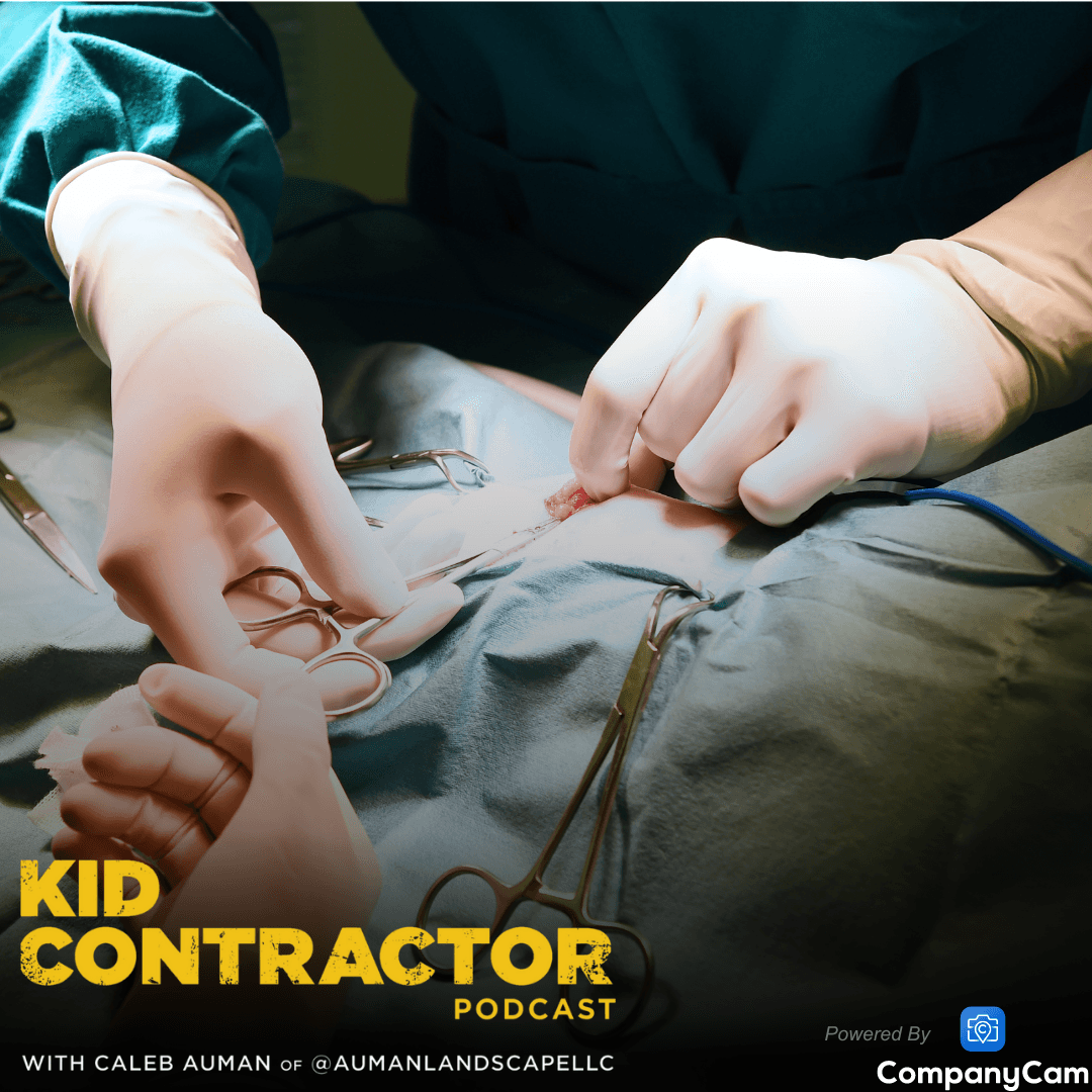 Ep 537. Preparing for the Unexpected - Kid Contractor Podcast with Caleb Auman cover