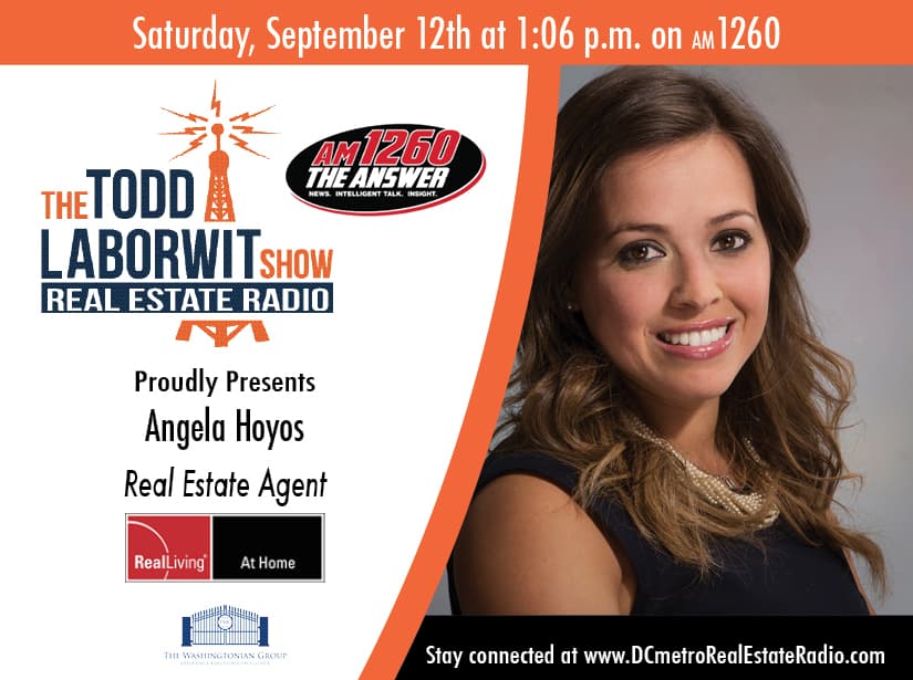 Angela Hoyos-Agent, Real Living at Home - Inspire My Life with Todd LaBorwit cover