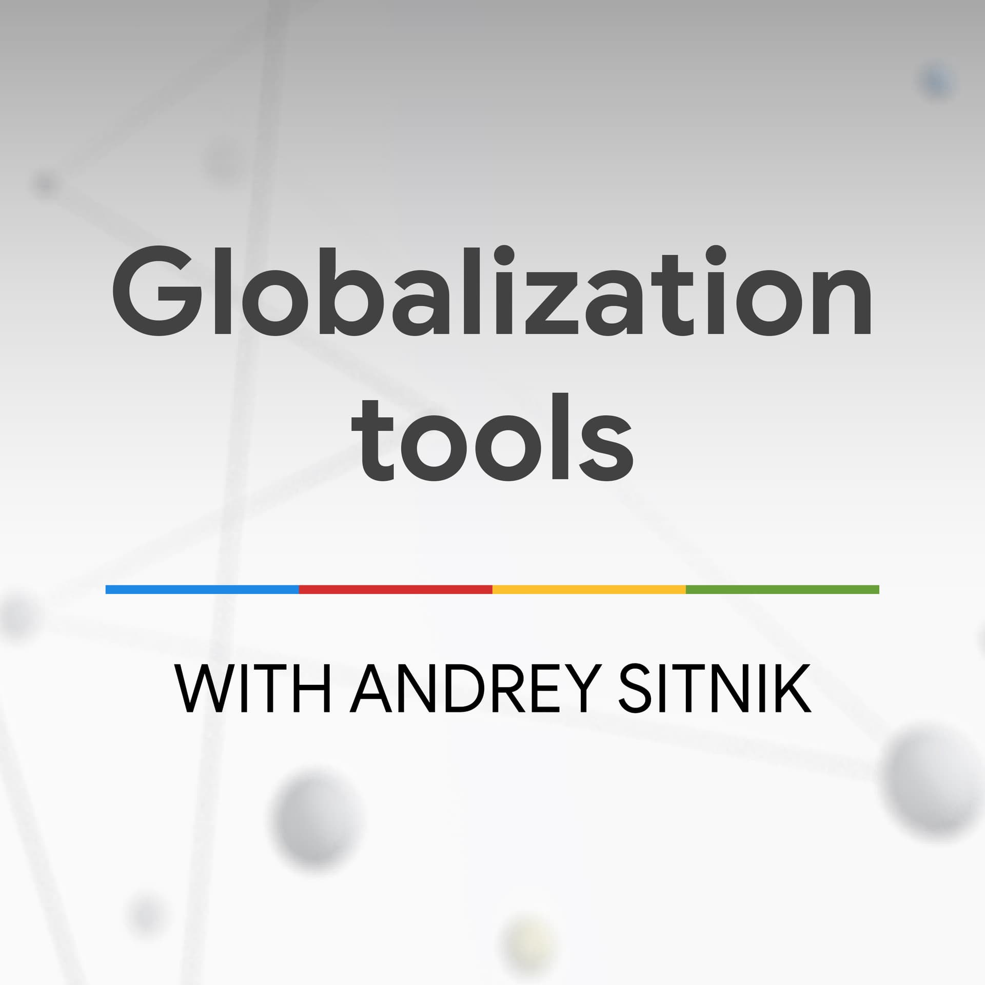 Globalization Tools - The State of the Web - The State of the Web cover