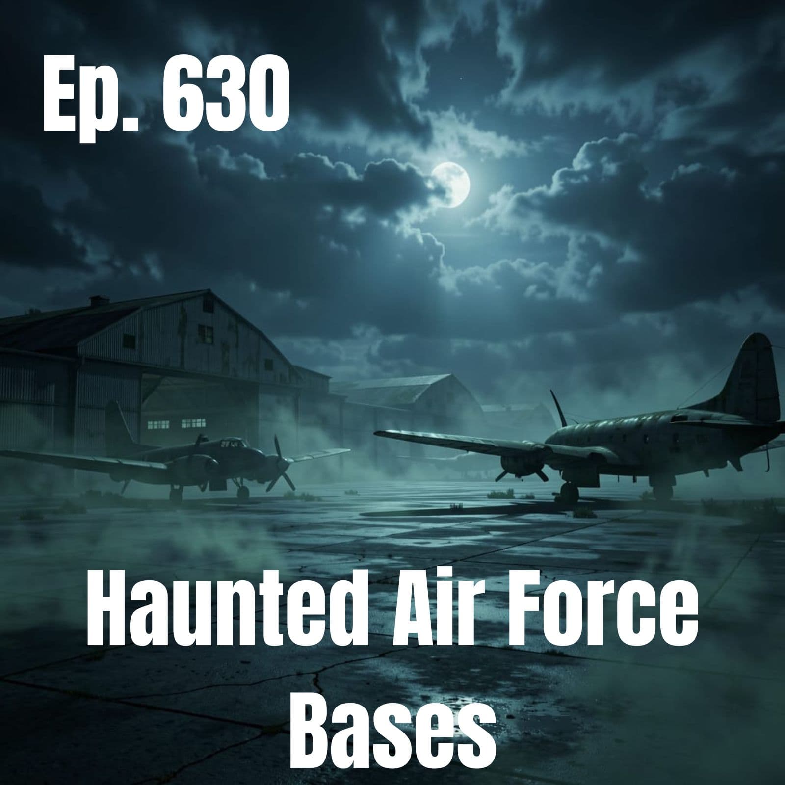 Ep. 630 - Haunted Air Force Bases - History Goes Bump: Ghost Tours For The Mind cover