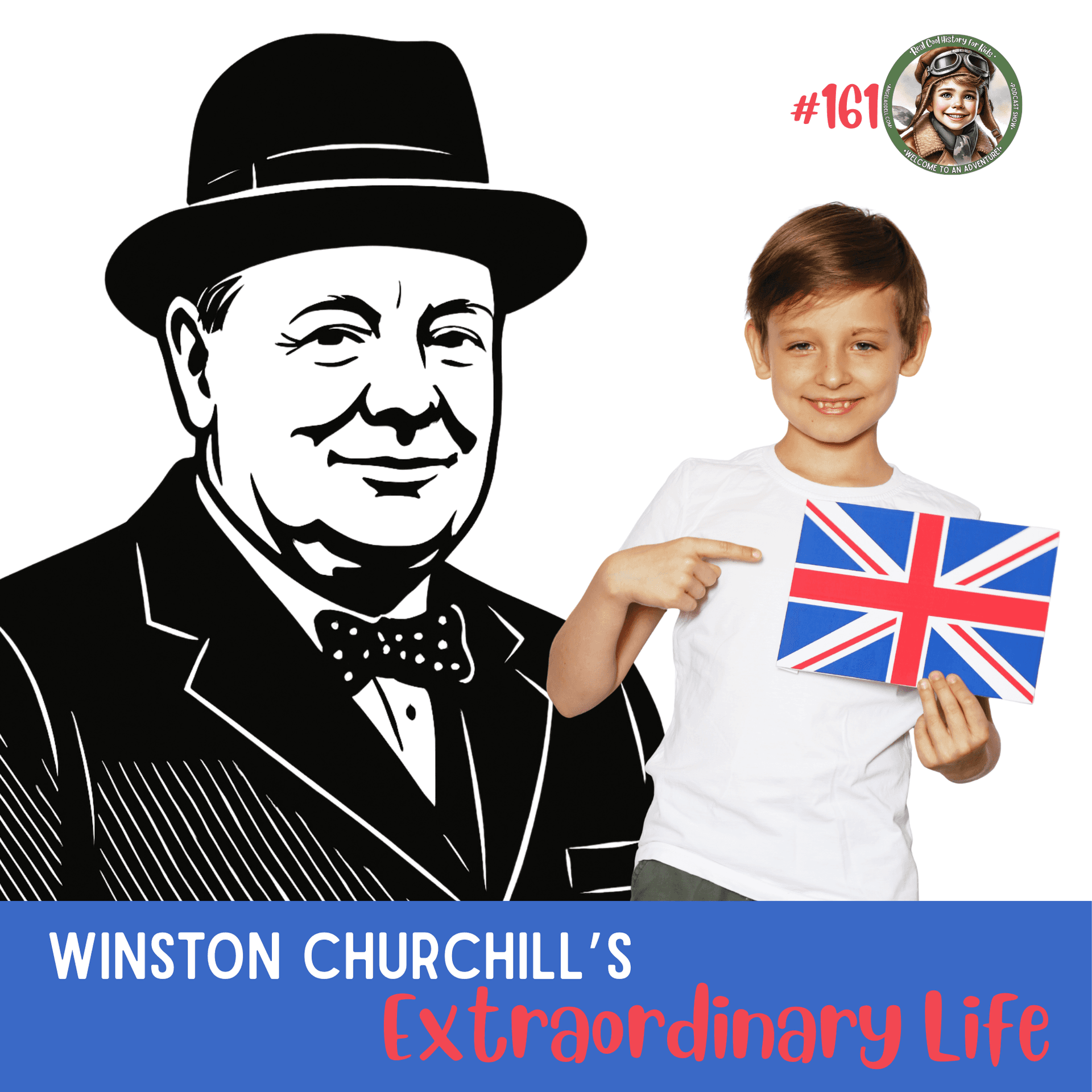 Winston Churchill's Extraordinary Life (Pearl and Eleanor Spranger) - Real Cool History for Kids cover