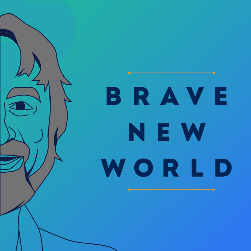 Brave New World -- hosted by Vasant Dhar cover