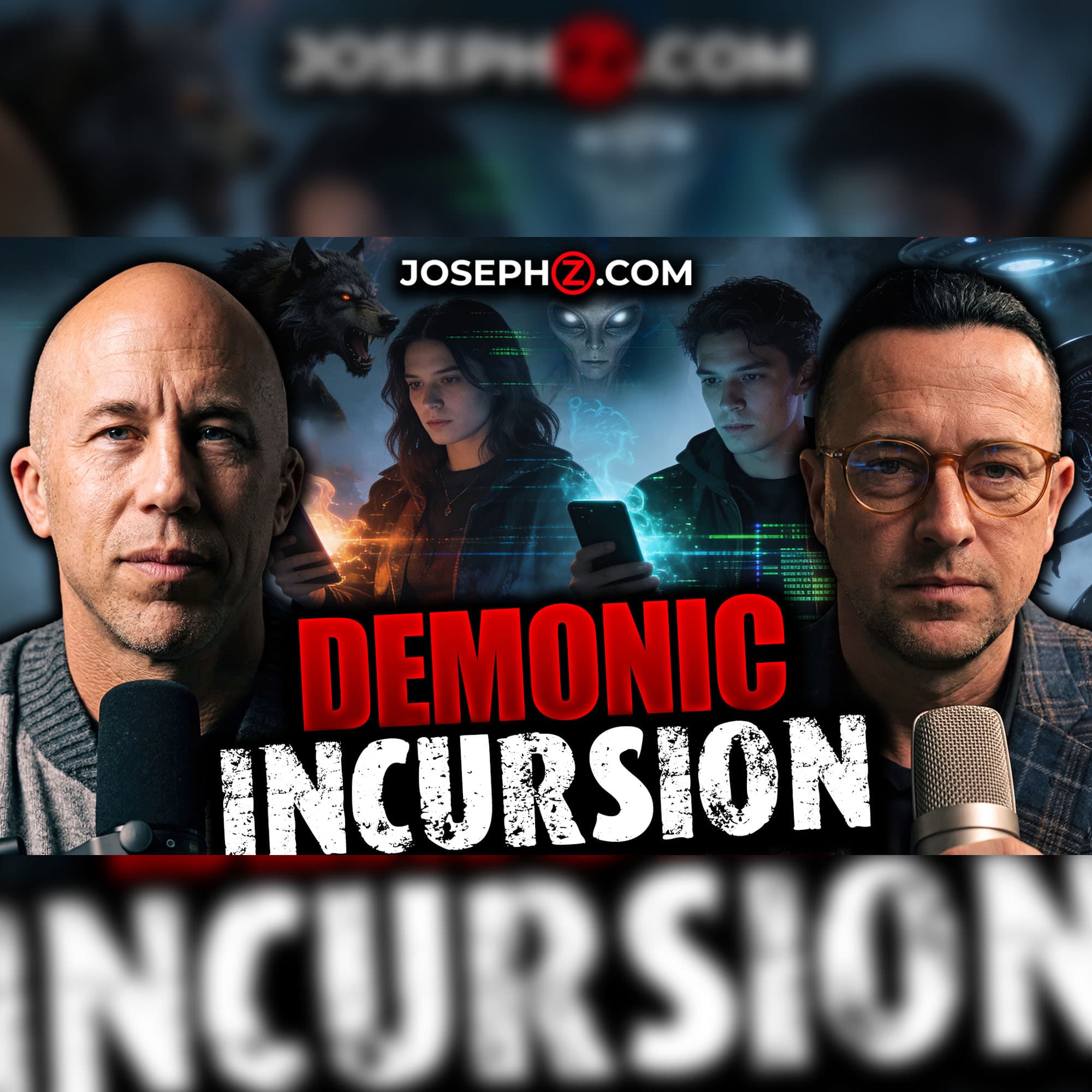 THE DEMONIC CULTURAL INCURSION & ITS ORIGIN! HERE COMES THE ANSWER!! Joseph Z with Darren Stott - Joseph Z Podcast cover