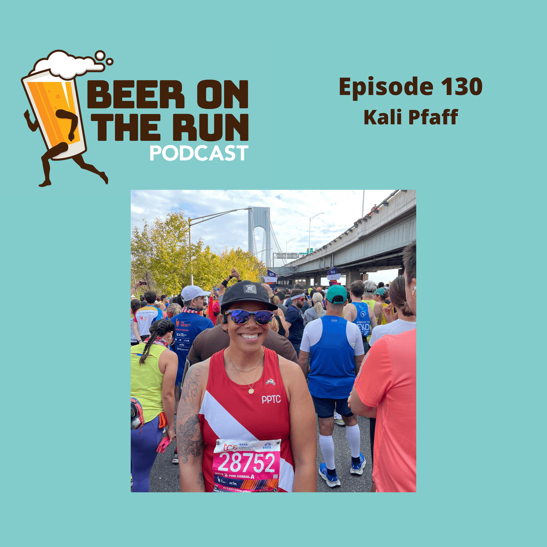 130. Kali Pfaff - Beer on the Run Podcast cover