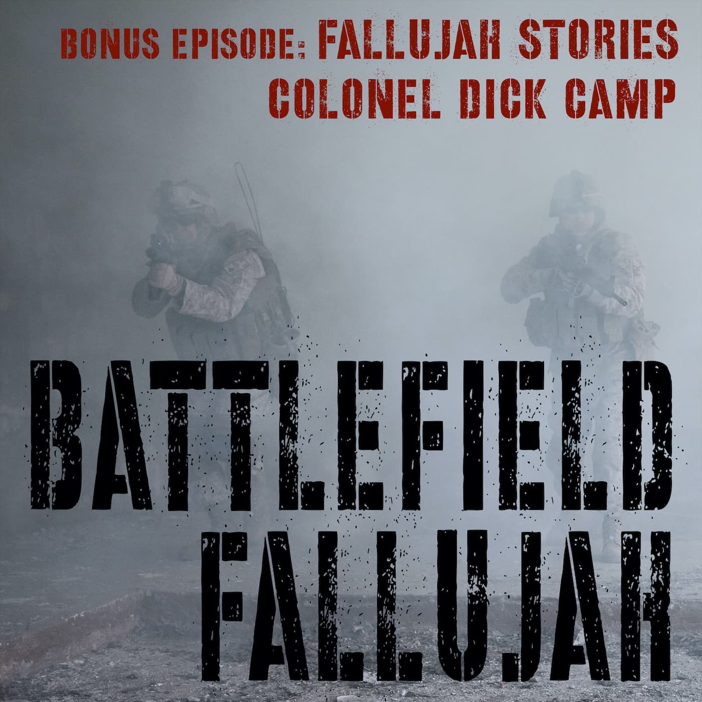 Battlefield Fallujah - Bonus Ep. Author Colonel Dick Camp - Military Dispatch cover