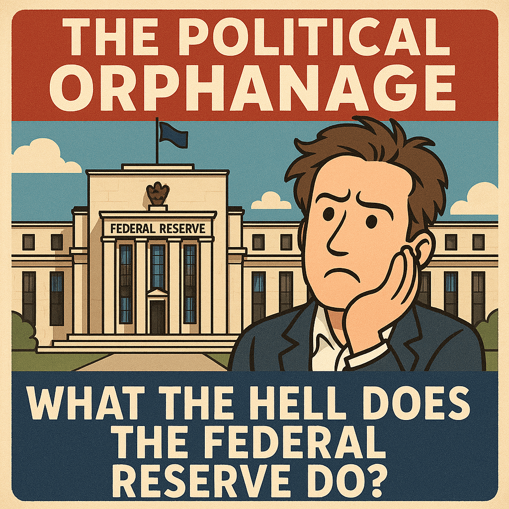 What the Hell Does the Federal Reserve Do? - The Political Orphanage cover
