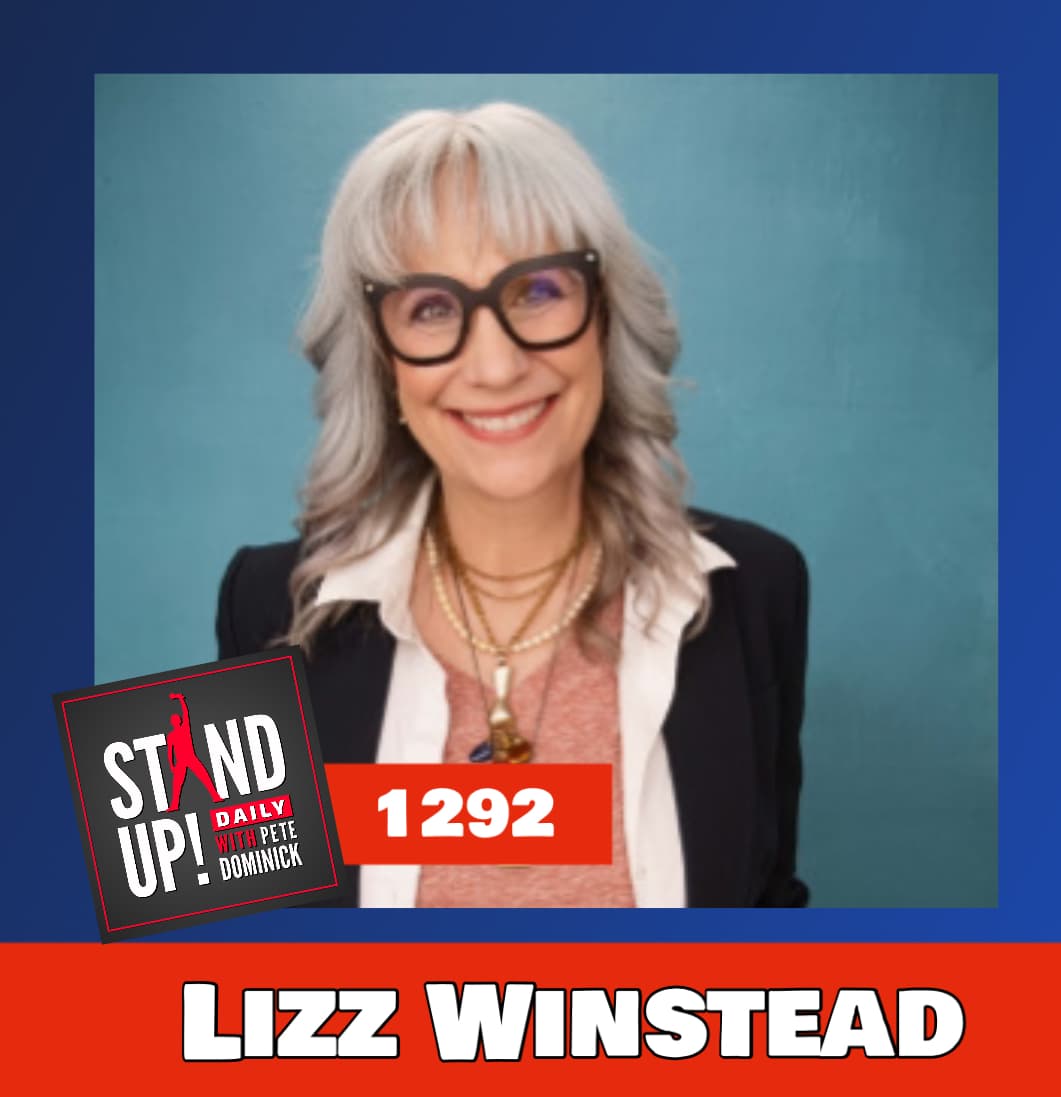 1292 Lizz Winstead + Headlines, Clips and the Good Stuff - Stand Up! with Pete Dominick cover