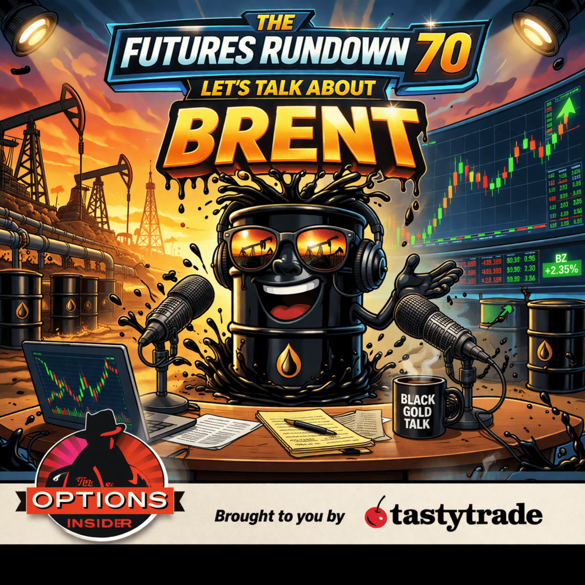 The Futures Rundown 70: Let's Talk About Brent - The Options Insider Radio Network cover