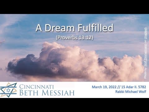 A Dream Fulfilled - Beth Messiah Cincinnati podcast cover
