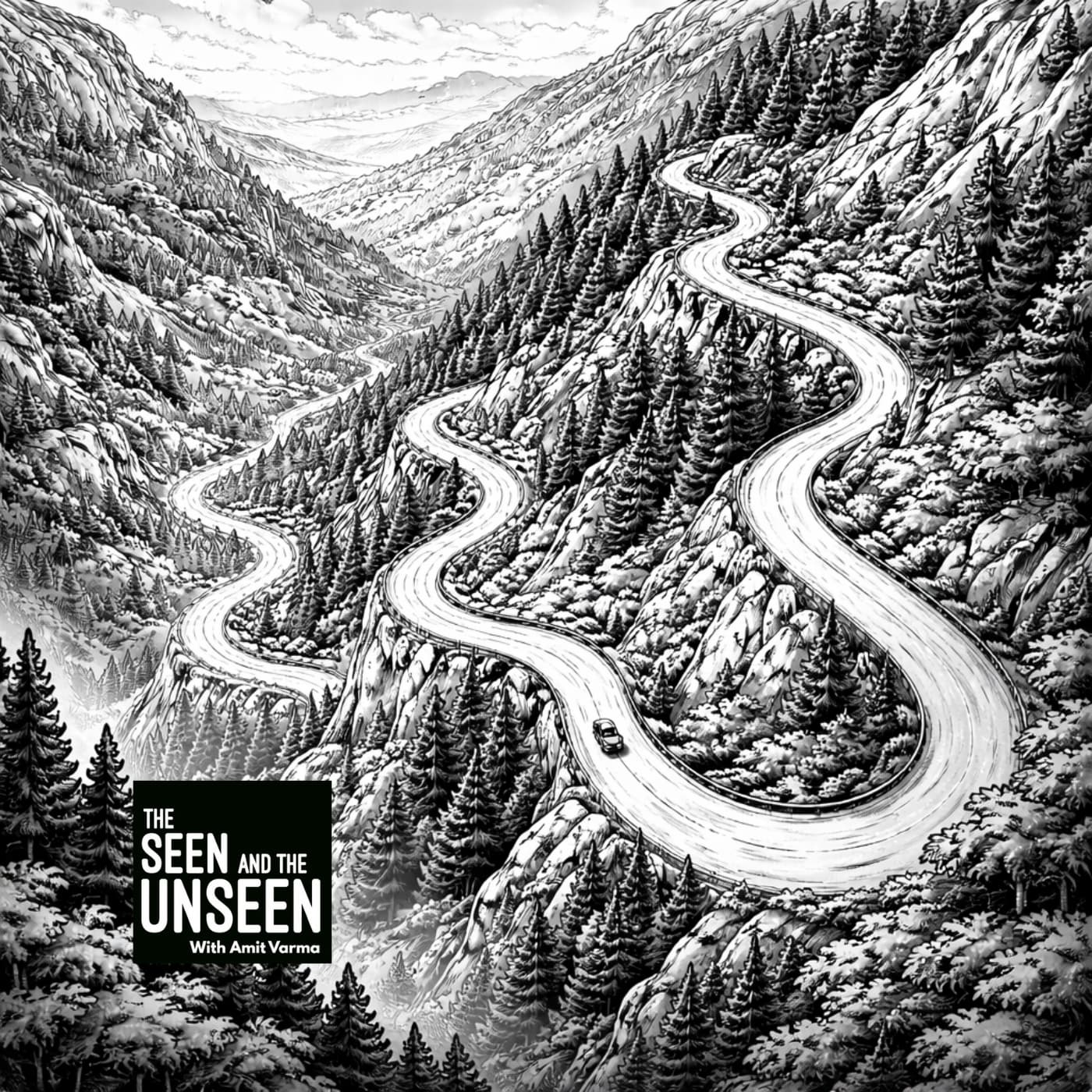 Ep 434: An Ode to Meanderness - The Seen and the Unseen - hosted by Amit Varma cover