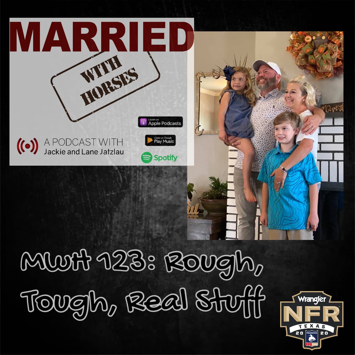 MwH 123: Rough, Tough, Real Stuff - Married With Horses cover