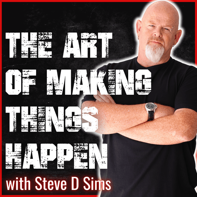 The Art of Making Things Happen (Bluefishing)  Steve Sims cover