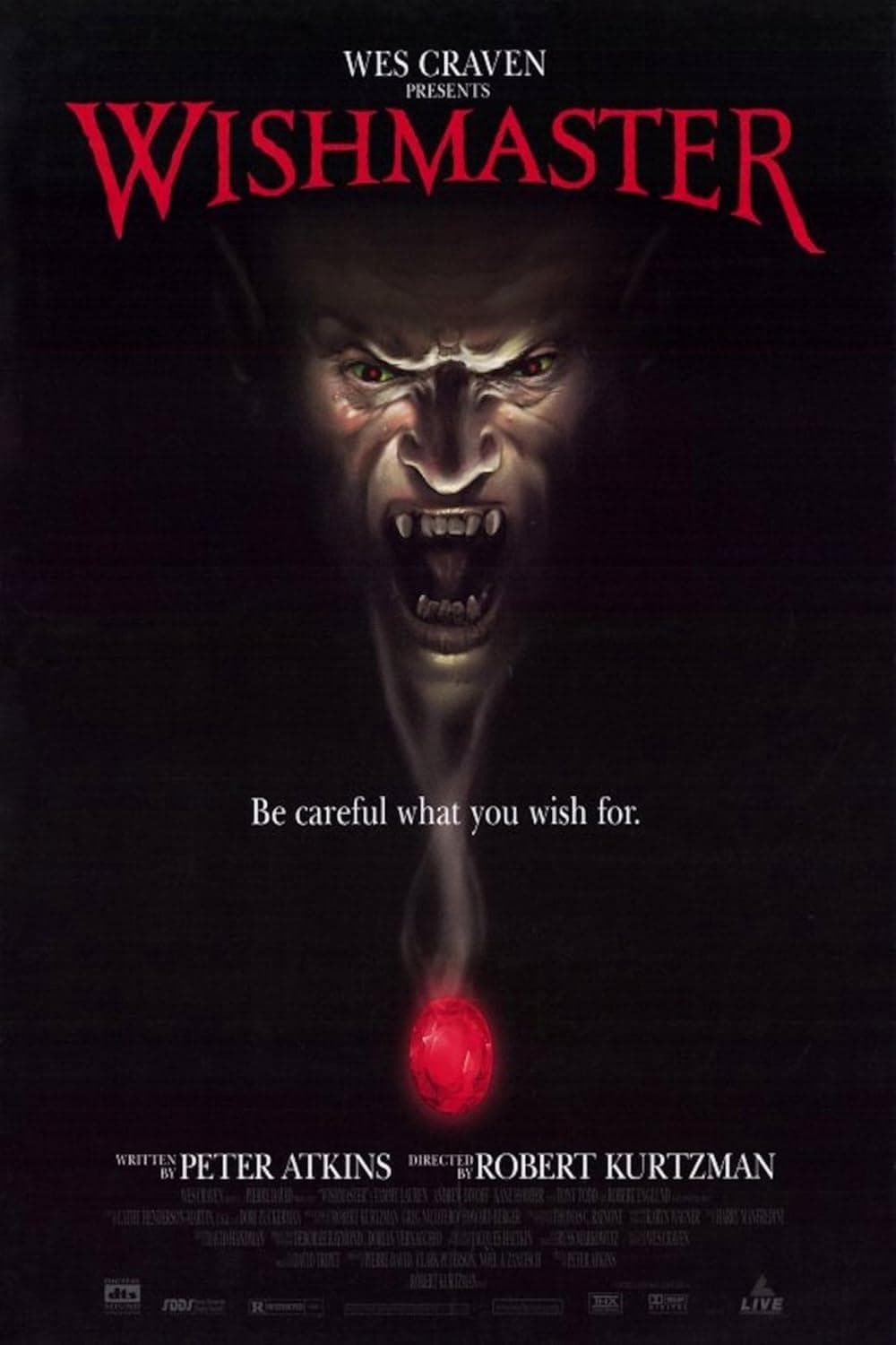 OCT31 - 18 - Wishmaster (1997) - The Skinner Co. Network cover