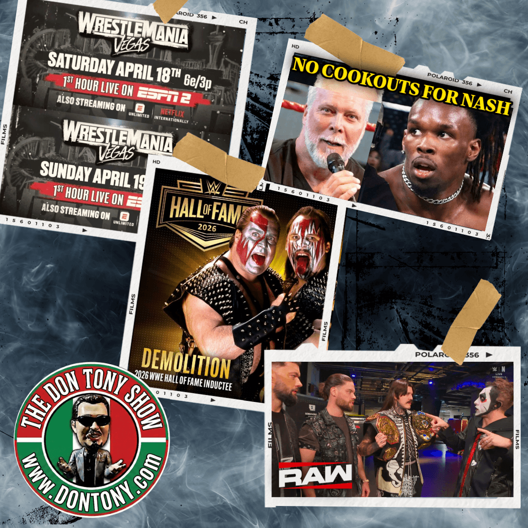 The Don Tony Show / WWE RAW Post Show 3/2/26 - DON TONY AND KEVIN CASTLE SHOW cover