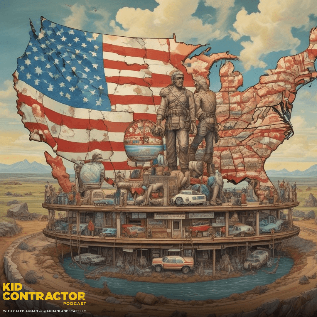 Ep 521.  Nationwide Contractor Perspectives on Economic Trends (Part 3) - Kid Contractor Podcast with Caleb Auman cover