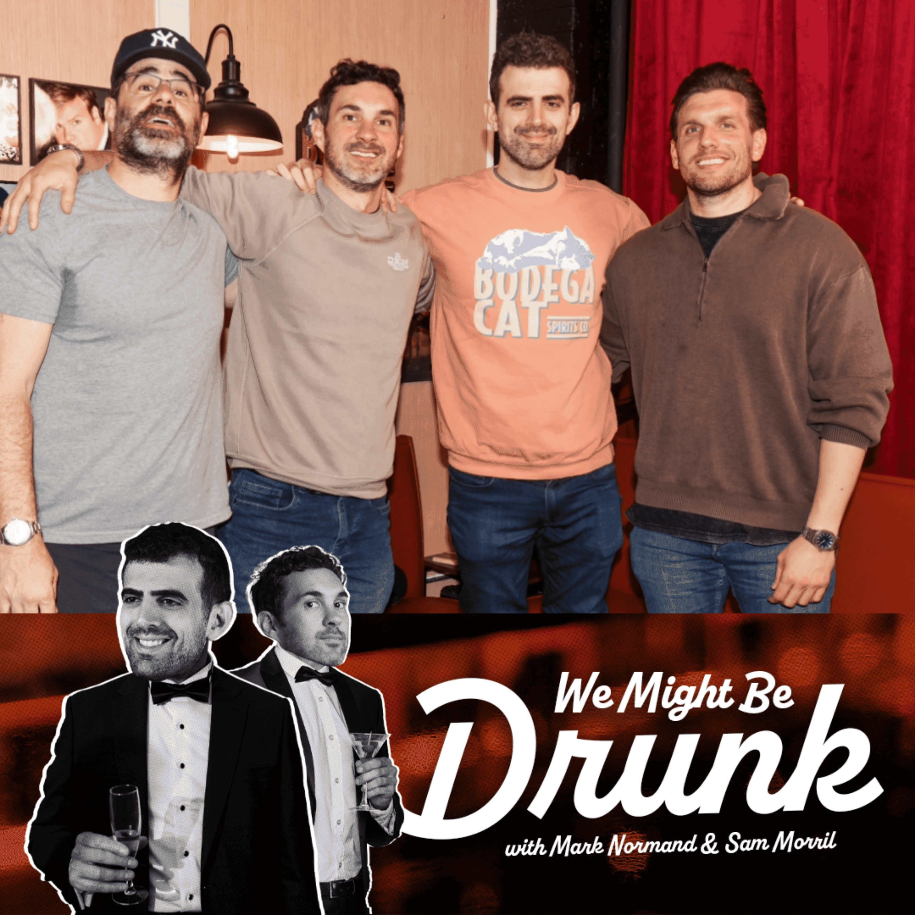 Ep 225: Drunk History w/ Chris DiStefano & Yannis Pappas - We Might Be Drunk cover