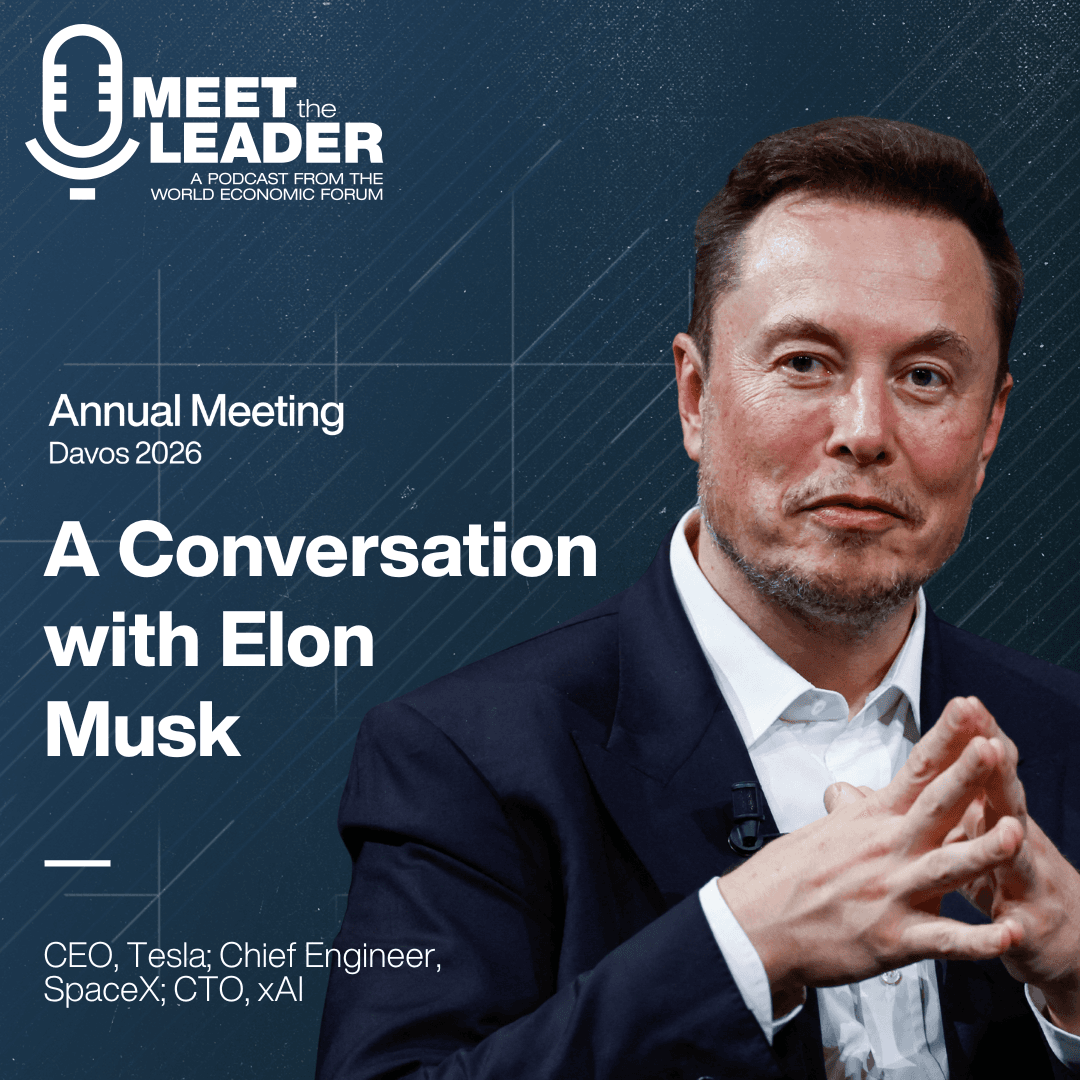 Davos 2026: Conversation with Elon Musk - Meet The Leader cover