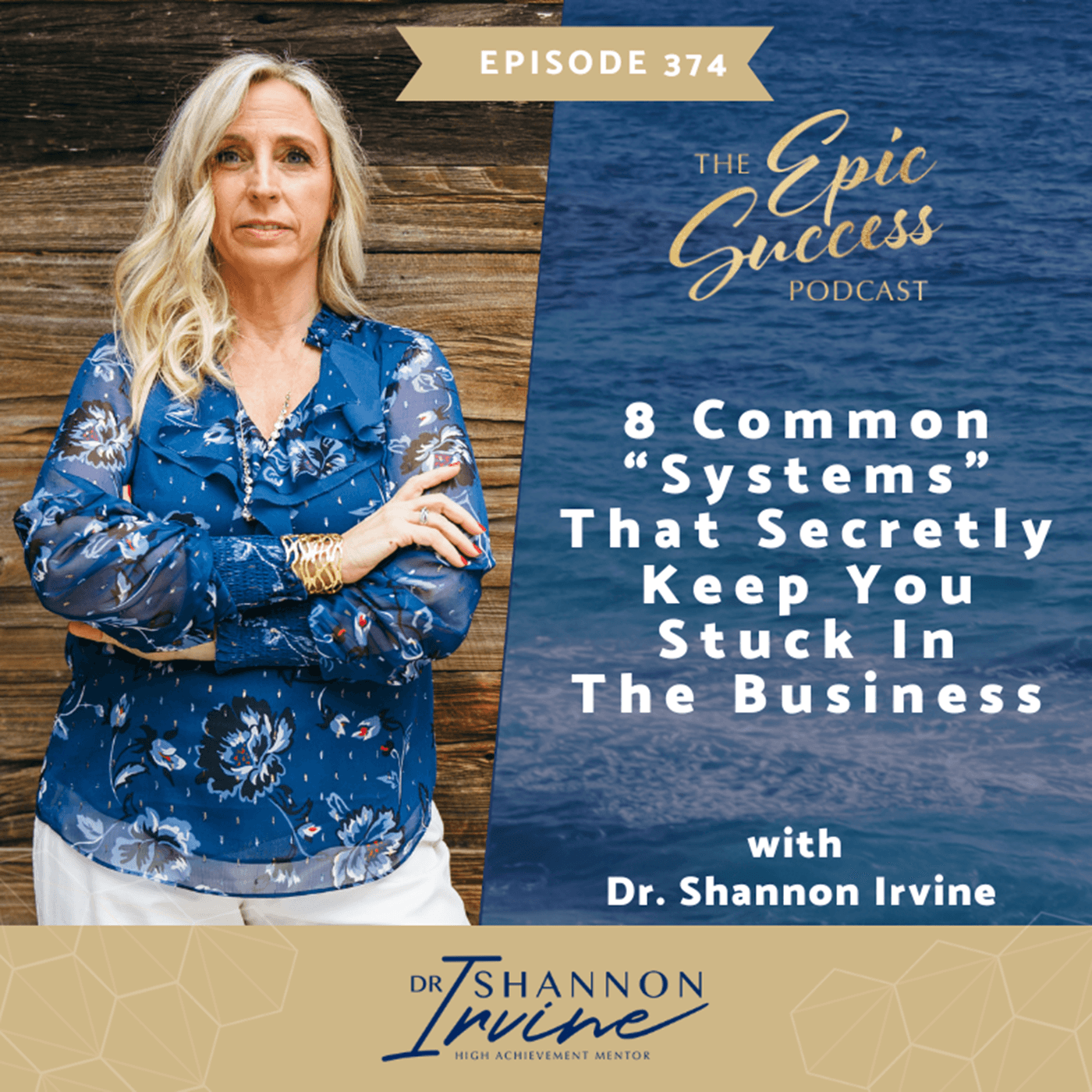 8 Common "Systems" That Secretly Keep You Stuck In The Business with Dr. Shannon Irvine — Epic Success with Dr Shannon Irvine cover