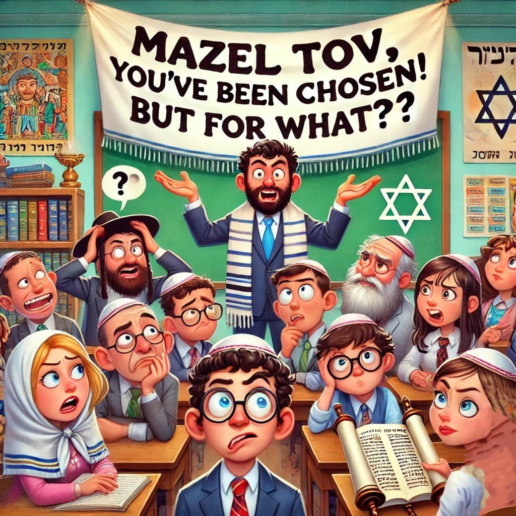 CHOSEN FOR WHAT?! Yitro Parsha - STOP SCROLLING! cover