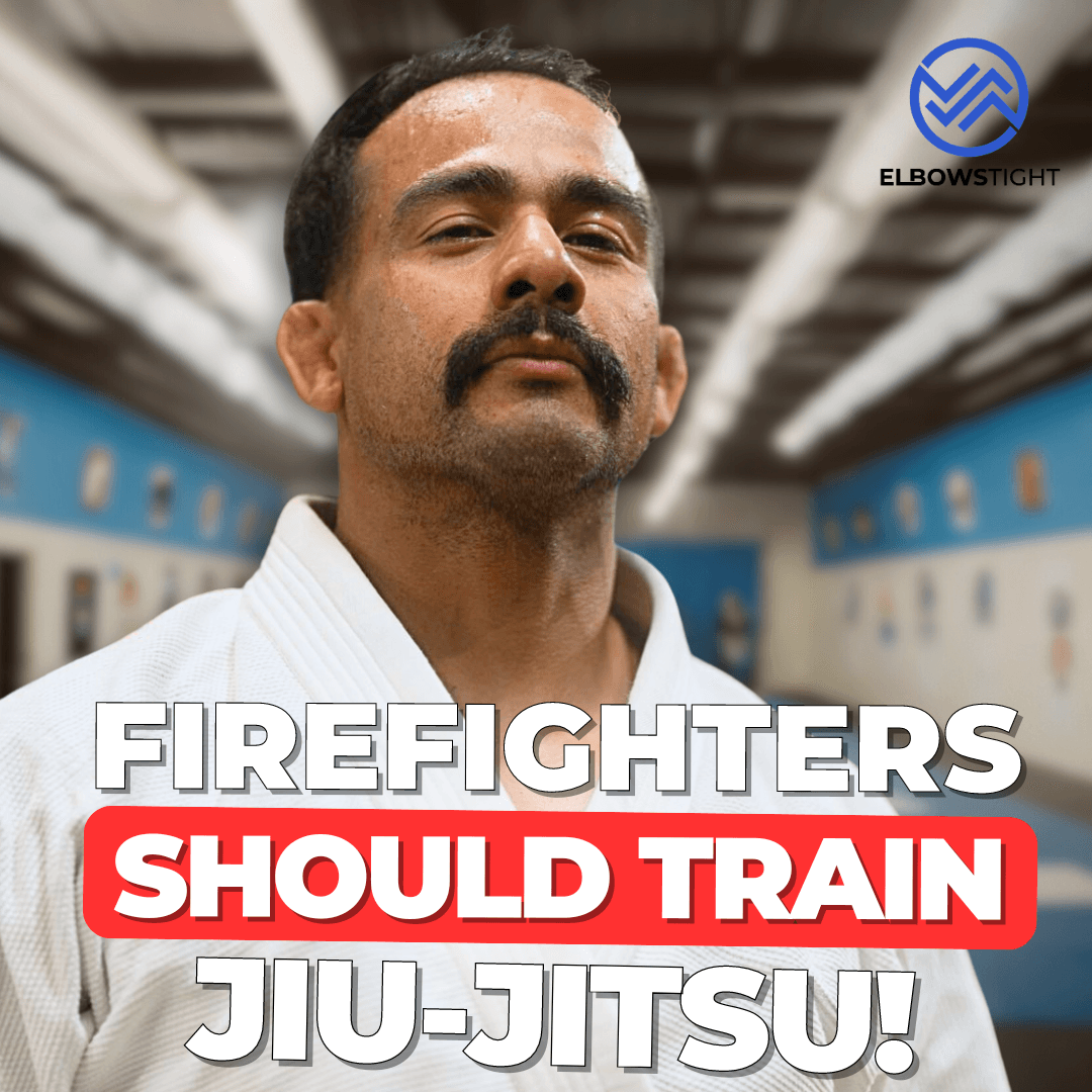 How Jiu-Jitsu Helped Him Become a Better Firefighter! - Elbows Tight Podcast: The Beginners Journey Through Jiu-Jitsu cover