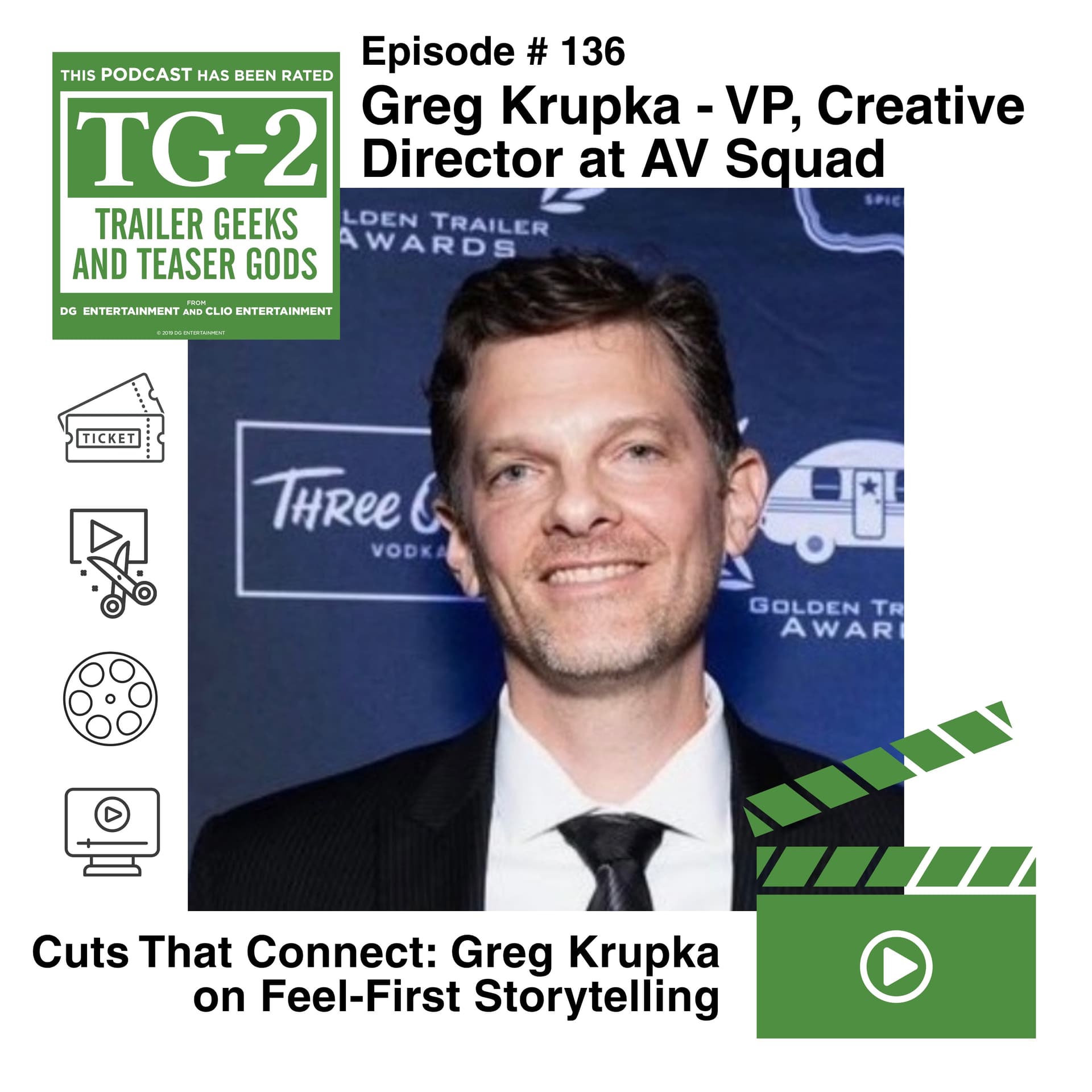 Cuts That Connect: Greg Krupka on Feel-First Storytelling - Trailer Geeks and Teaser Gods cover