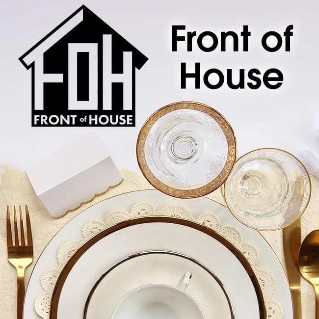 01. Welcome to Front of House - Front of House - Restaurant & Hospitality Marketing cover
