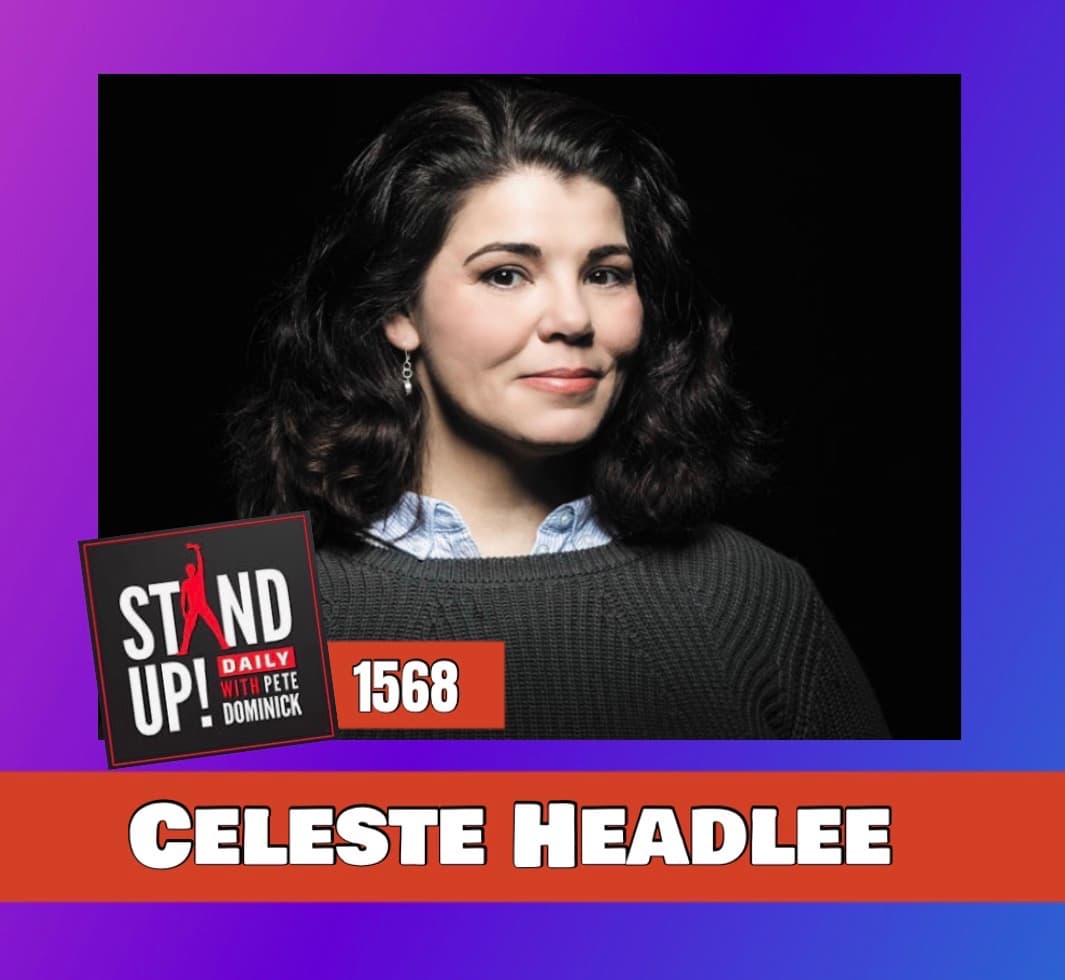 1568 Celeste Headlee - Stand Up! with Pete Dominick cover