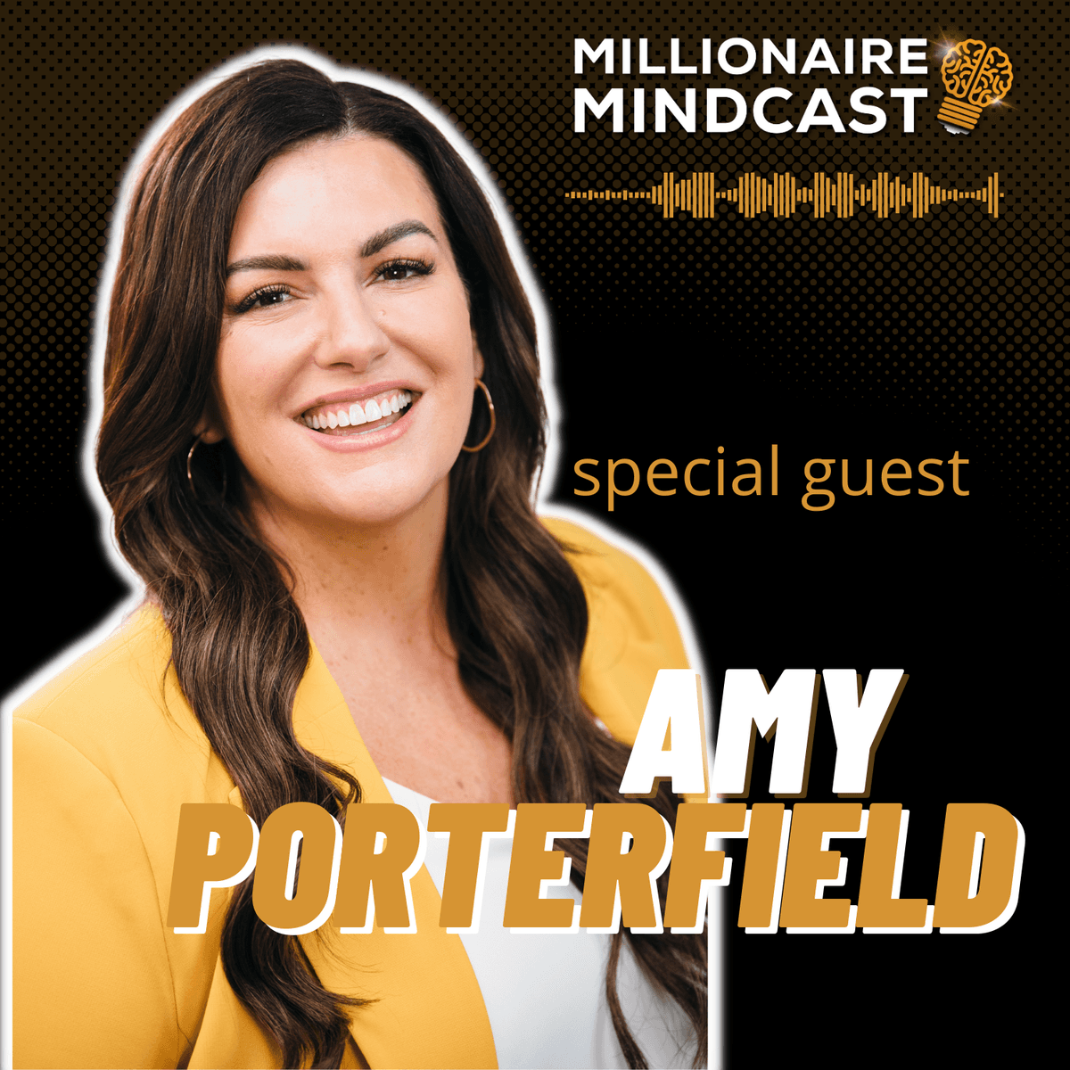 The Online Marketing G.O.A.T Shares Her 7-Figure Strategies for Building a Multi-Million Dollar Brand and Business | Amy Porterfield - Millionaire Mindcast cover