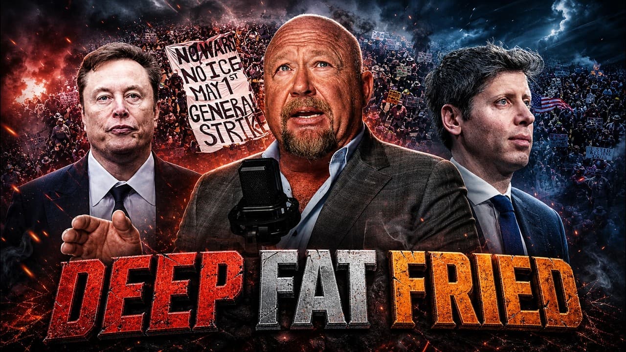 Deep Fat Fried 5/1/26 - Elon vs. Altman - Jones vs. The Onion - Humanity vs. Capitalism - And More - Deep Fat Fried cover