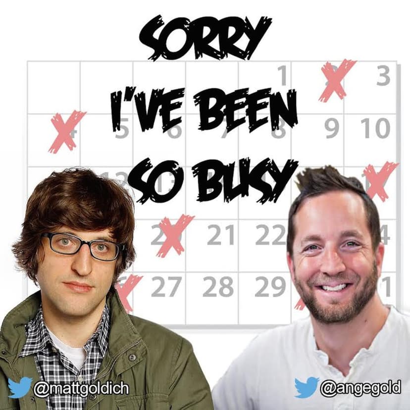 Sorry I've Been So Busy cover