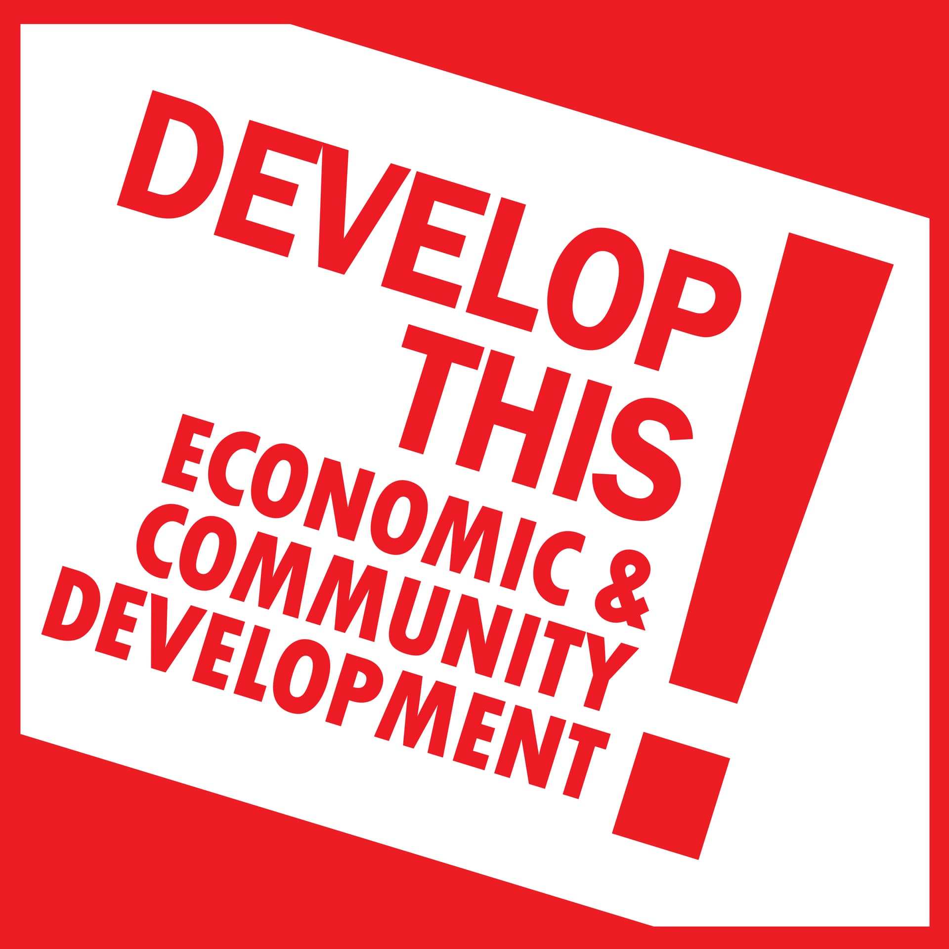 Develop This: Economic and Community Development cover