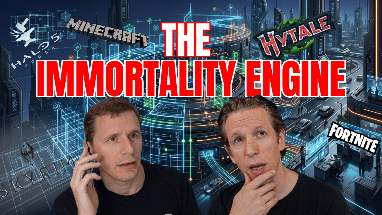 E128: Why Some Games Never Die — Building Better Games cover