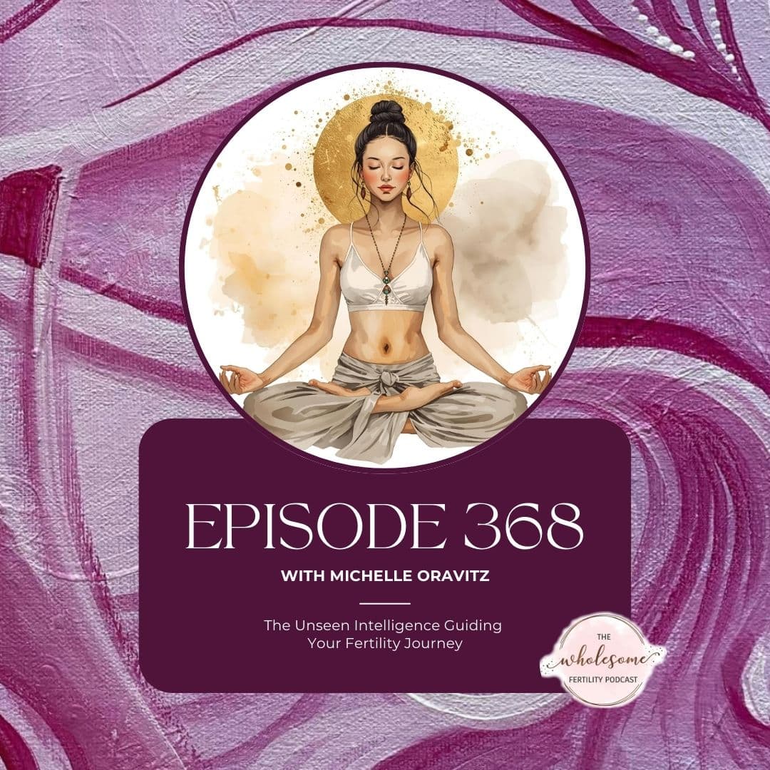Ep 368 The Unseen Intelligence Guiding Your Fertility Journey - Wholesome Fertility Podcast cover