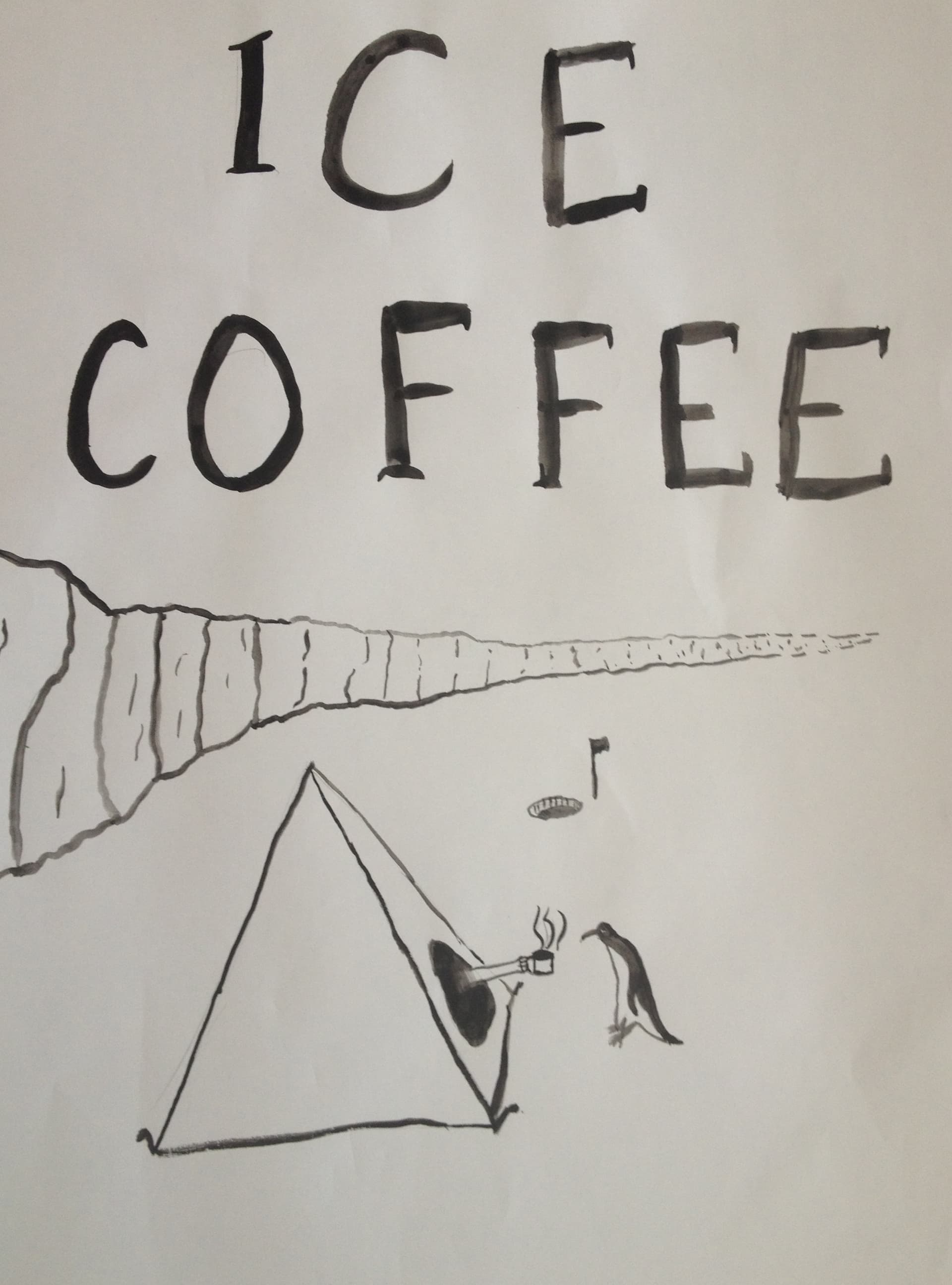 Ice Coffee:  the history of human activity in Antarctica cover