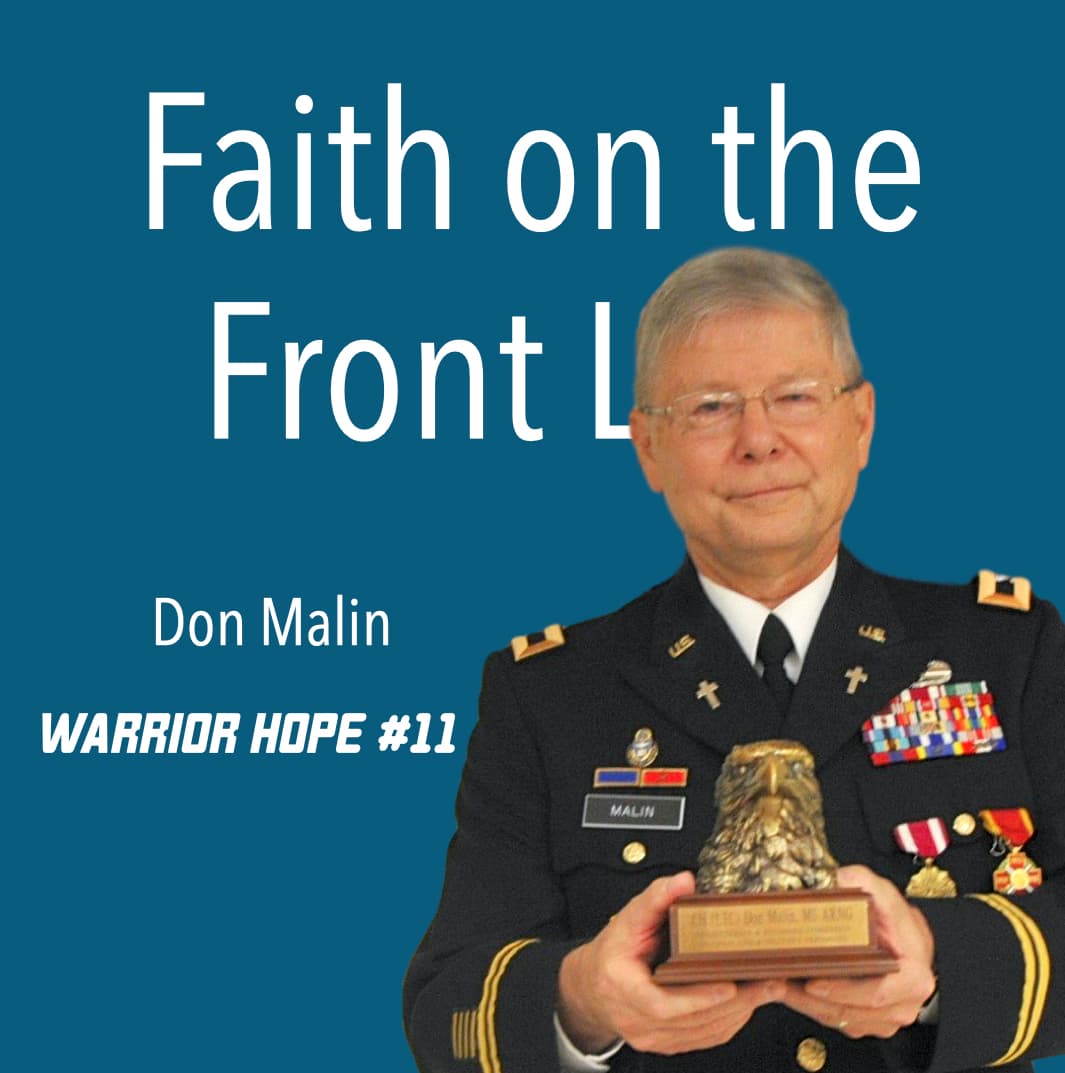 Faith on the Front Lines (Don Malin) - Warrior Hope cover