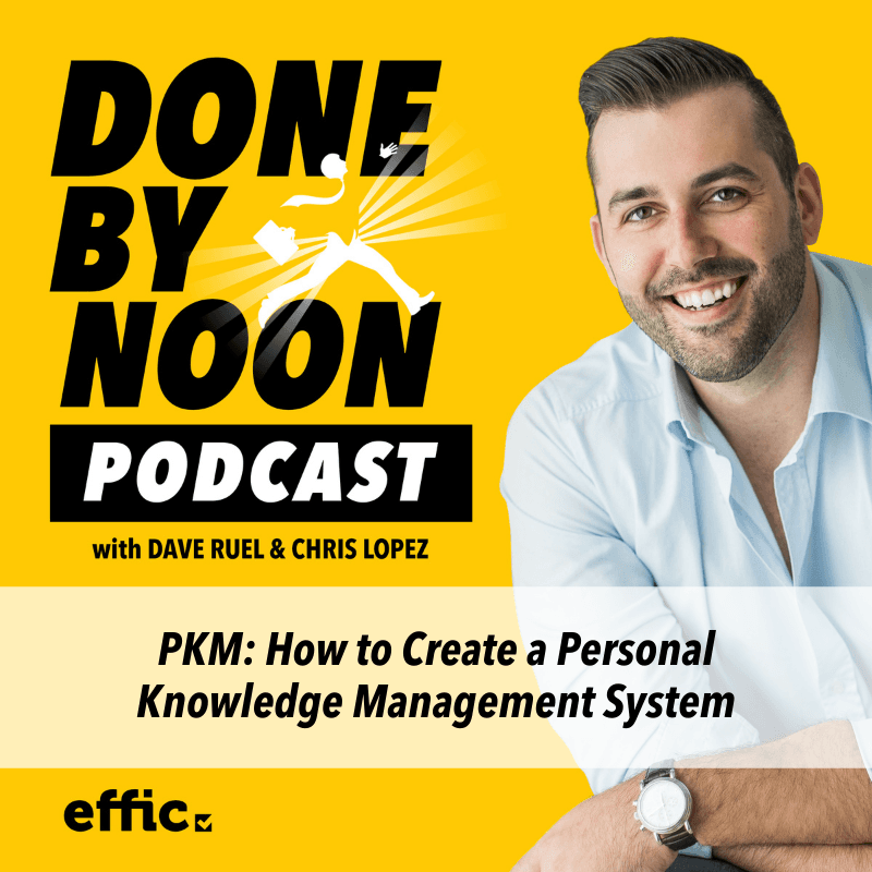 029: PKM: How to Create a Personal Knowledge Management System - Podcast Momentum cover