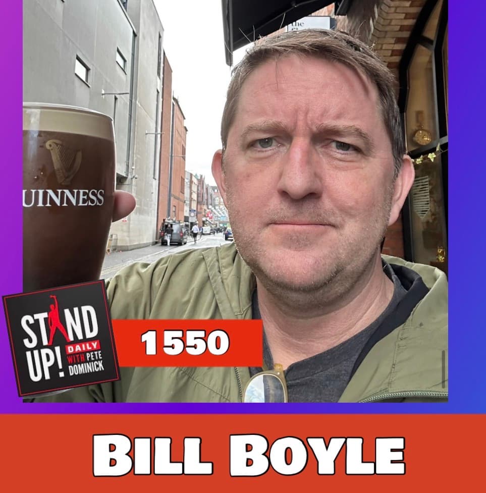 1550 Bill Boyle with late night Iran analysis + News & Clips - Stand Up! with Pete Dominick cover