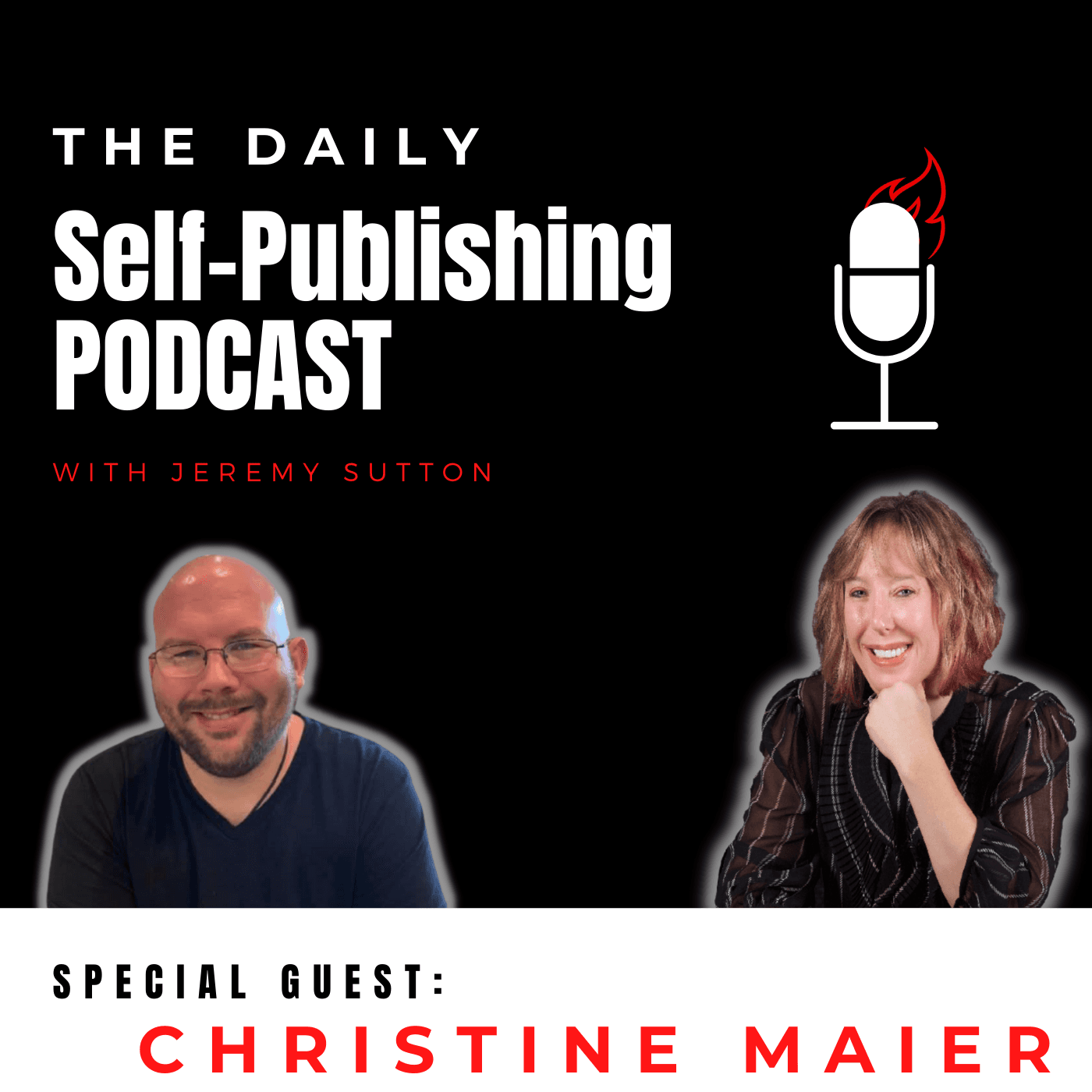 Writing About Your Superpower with Christine Maier - The Daily Self-Publishing Podcast cover