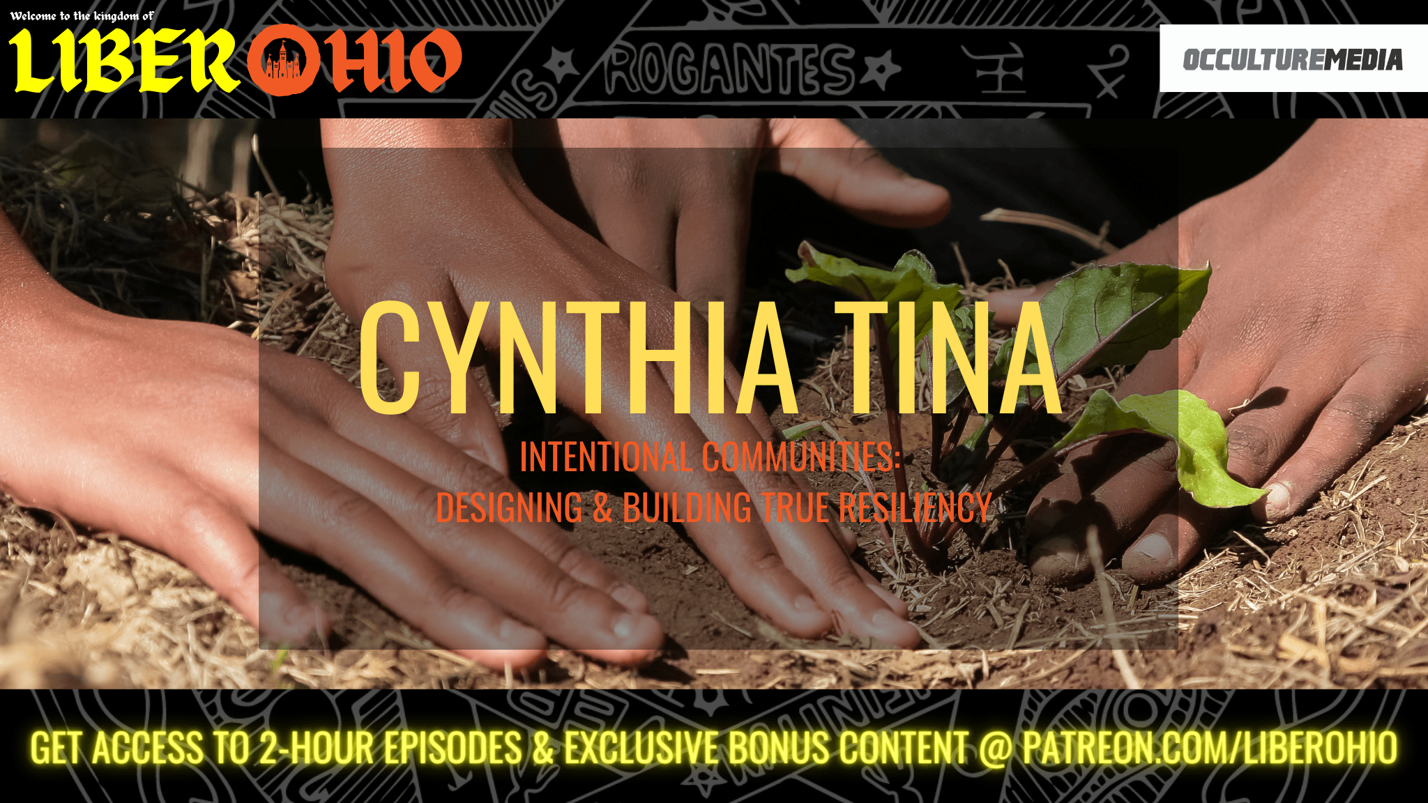 Cynthia Tina || Intentional Communities: Designing & Building True Resiliency - Liber Ohio cover