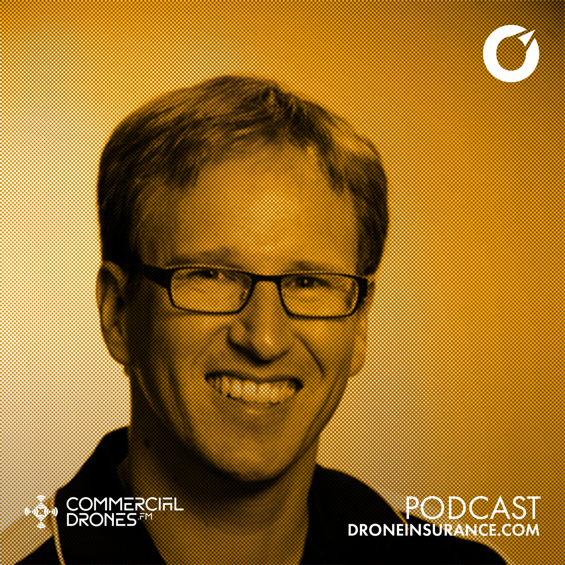 #098 - DroneInsurance.com with Dr. Ernest Earon - Commercial Drones FM cover
