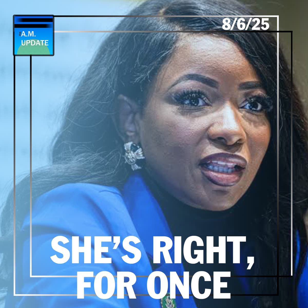 Trump Threatens to SEIZE D.C. | Jasmine Crockett Is Right, For Once | 8/6/25 - The A.M. Update cover